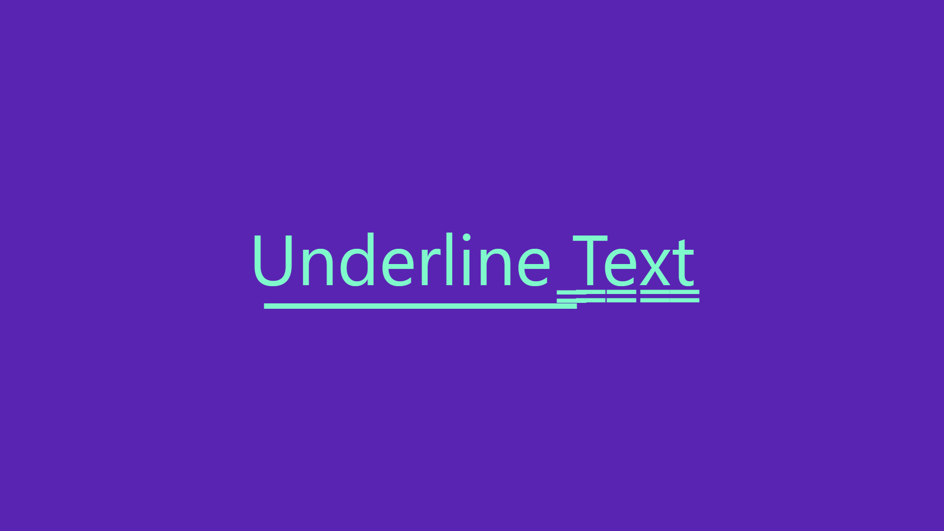 Underline Text Generator