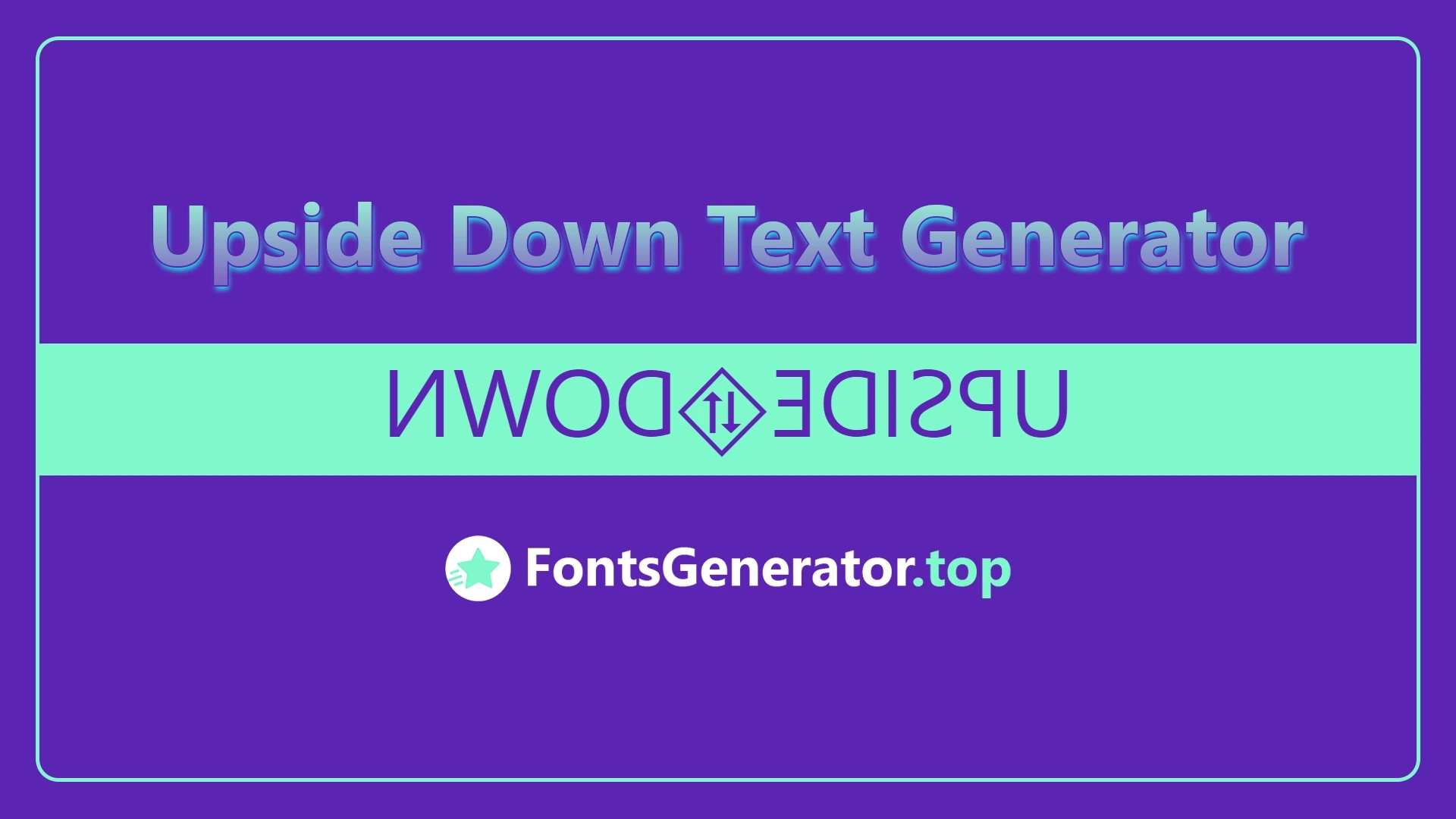 Upside Down Text Generator