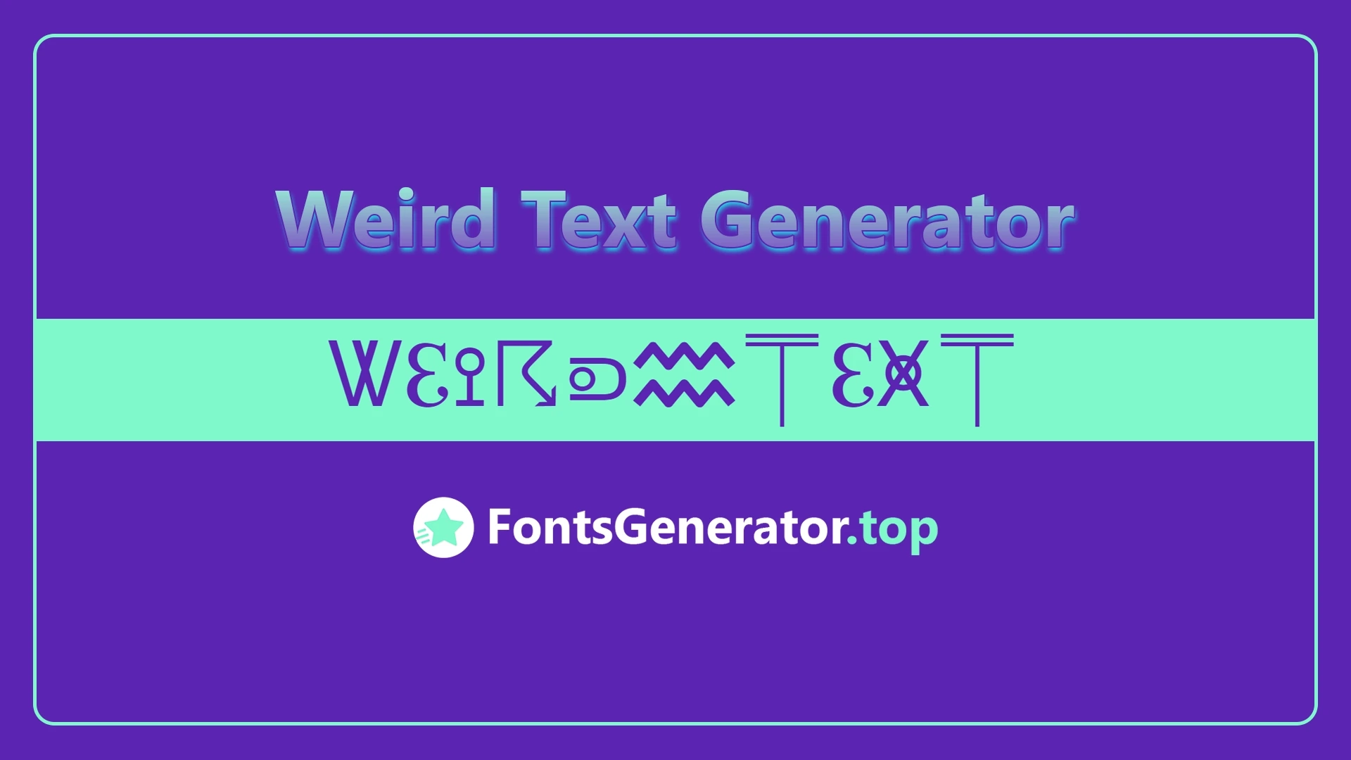 Weird Text Generator