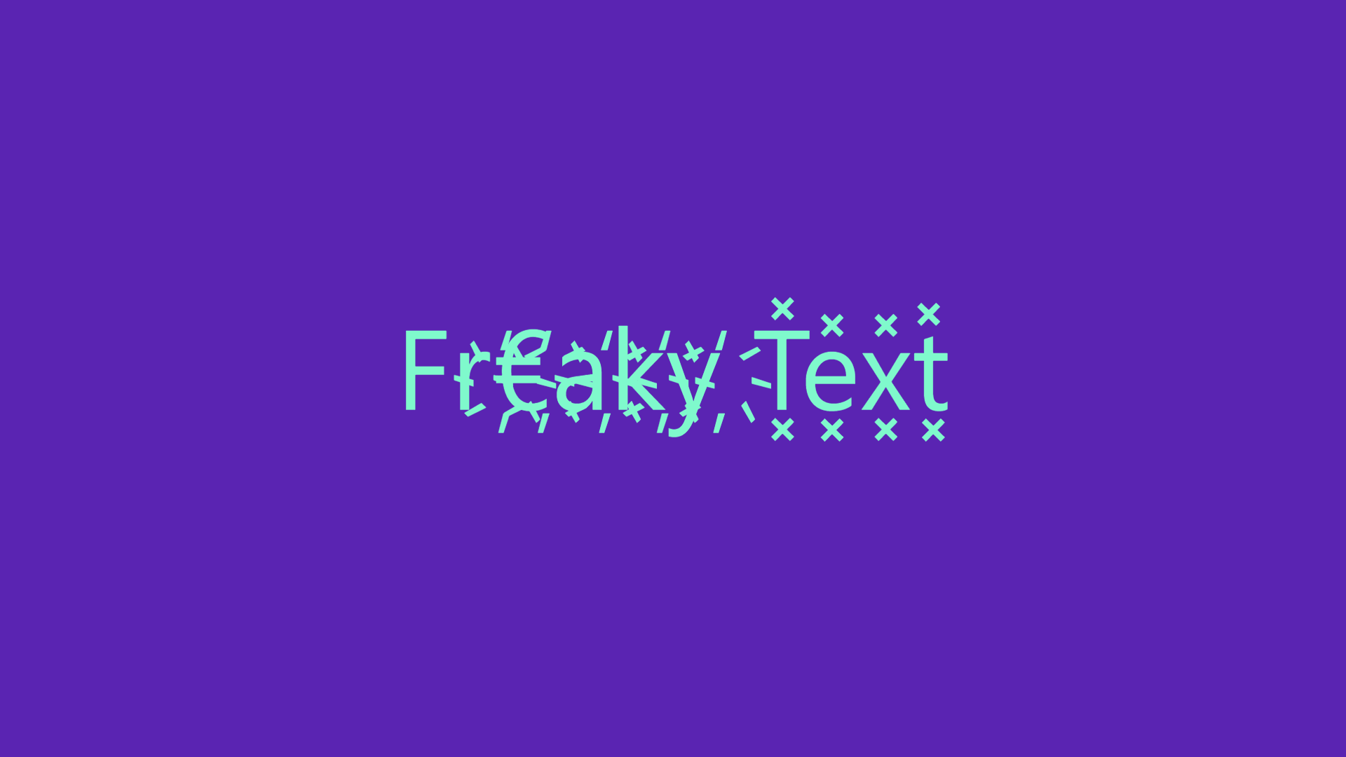 Freaky Text Generator